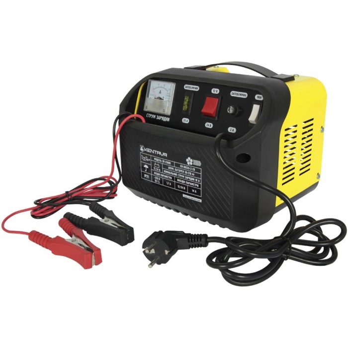 Зарядное устройство Кентавр ЗП-210НП, 220 В, 390 Вт, напряжение зарядки 12/24 В, 2 режима, ток заряда 14 А