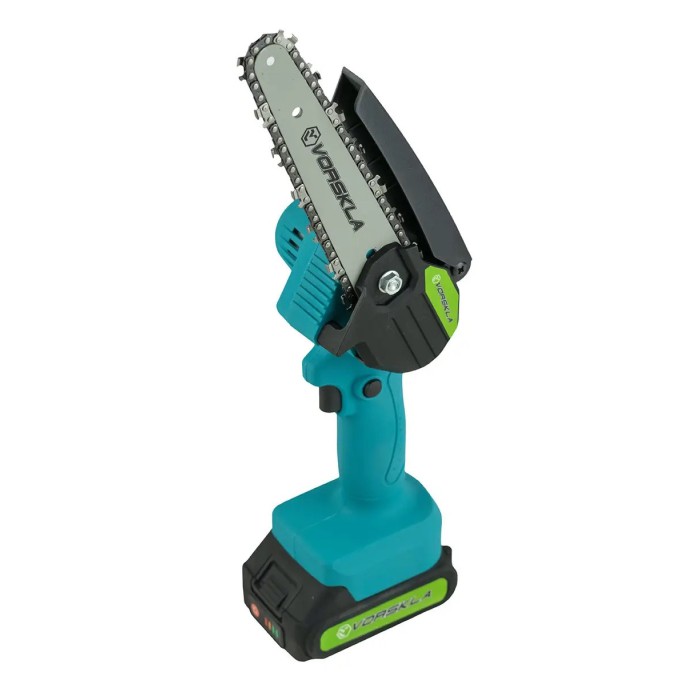 Акумуляторна ланцюгова мініпила VORSKLA ПМЗ 152/20 (152 мм, 2 АКБ 20В, 2 А·год, кейс)