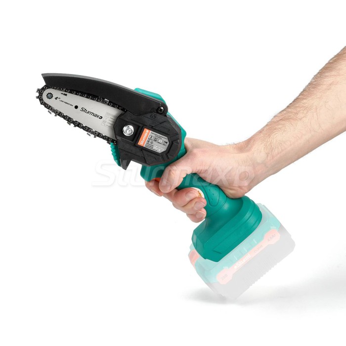 Акумуляторна ланцюгова пила Sturmax CCM9920CLM, 20 В (без АКБ та ЗУ) Акумуляторна ланцюгова пила Sturmax CCM9920CLM, 20 В (без АКБ та ЗУ)