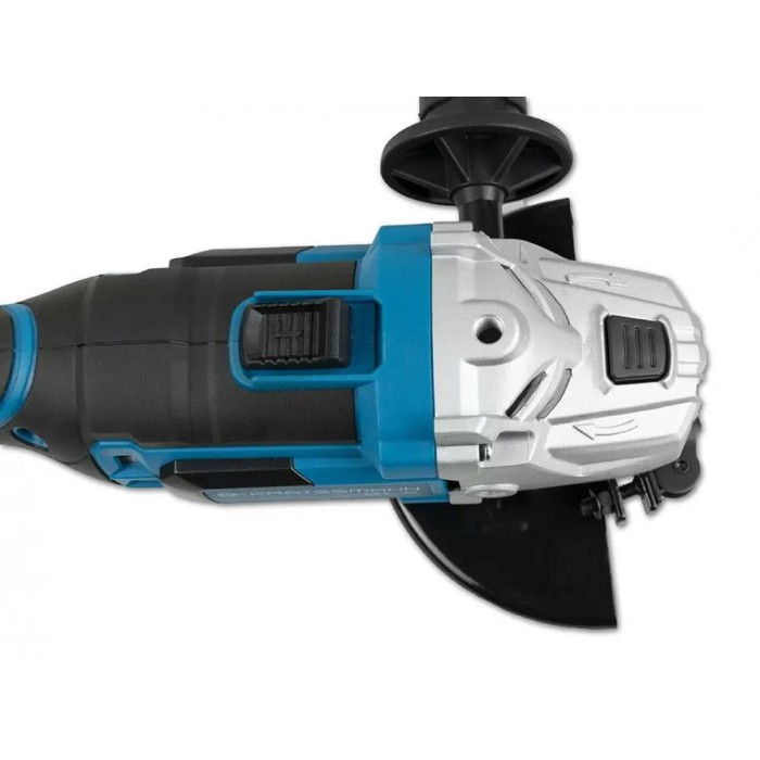 Аккумуляторная угловая шлифмашина KRAISSMANN 1251 AWS 20UL, 20В, 7500 об/мин, 125 мм, АКБ 4000 мАг, ЗУ