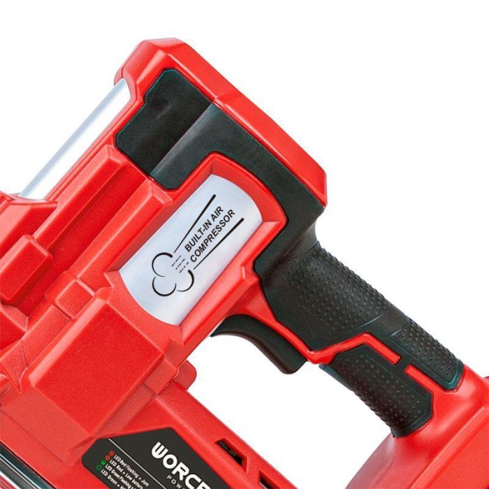 Акумуляторний цвяхозабивач комбінований WORCRAFT CNS‑S20LiH, 20В, без АКБ та ЗП, 2 реж., рег. пострілу