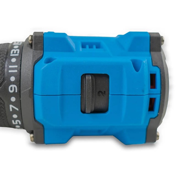 Акумуляторний шурупокрут KRAISSMANN 103 S-ABS-BL 16.8В, 2 АКБ, 1.5 а/г, 45 НМ, DFR патрон, кейс