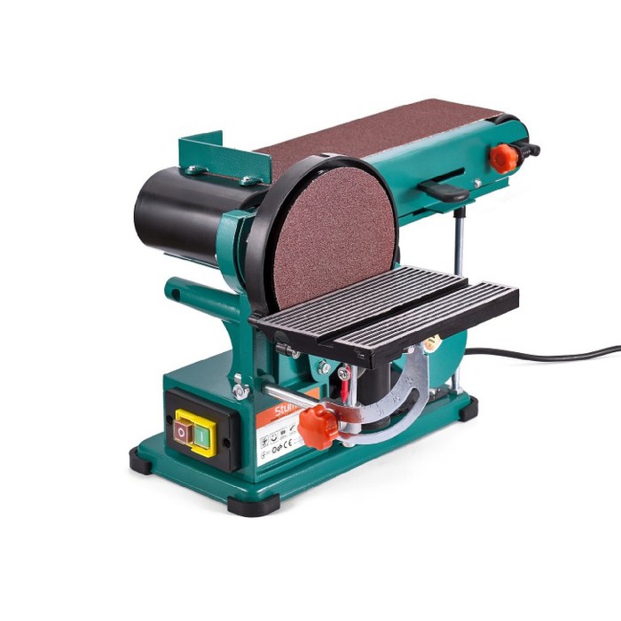 Дисково-стрічковий шліфувальний верстат Sturmax BGM6055DB, 550 Вт