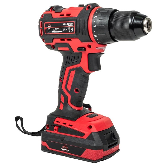 Дриль-шуруповерт акумуляторна Vitals Professional AUpd 18/2tli Brushless kit, 18 В, безщітковий двигун