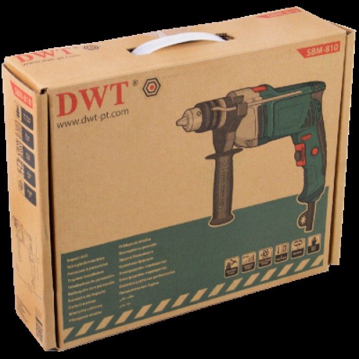 Дрель ударная DWT SBM-810