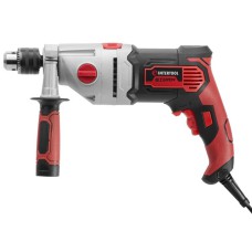 Дрель ударная INTERTOOL WT-0122, 1200Вт, 2 скорости: 0-1200/0--2800об/мин,1.5-13мм, метал. корпус редуктора