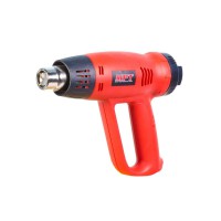 Фен промисловий MPT MHG2005V PROFI, 2000 Вт, 60-630*С, 300-500 л/хв, 2 насадки шт.