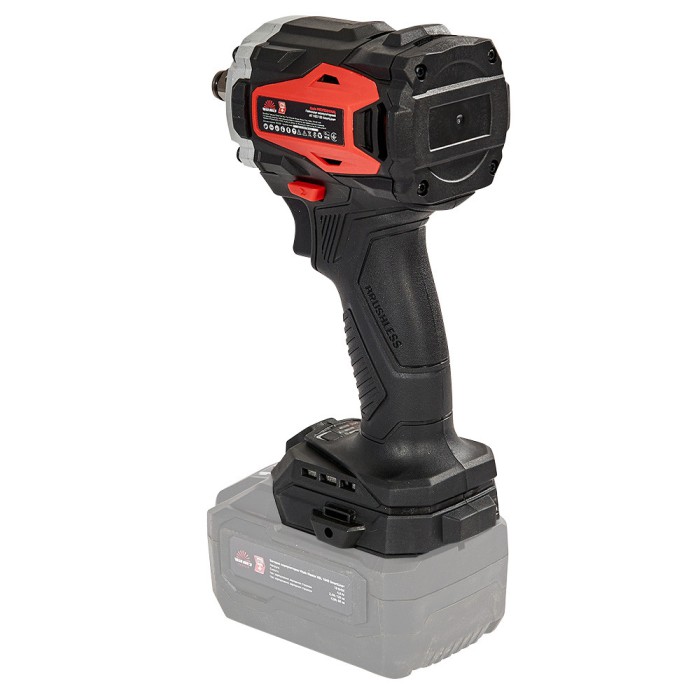 Гайковерт акумуляторний безщітковий Vitals Professional AT 1837 BS SmartLine+ (18 В, без АКБ та ЗУ)