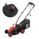 Газонокосилка электрическая INTERTOOL WT-2264, 1.4 кВт, захват 340 мм, высота среза 30-80 мм, контейнер 35 л