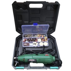 Гравер электрический Минск МГЭ-400 (гибкий вал, комплект насадок, кейс)