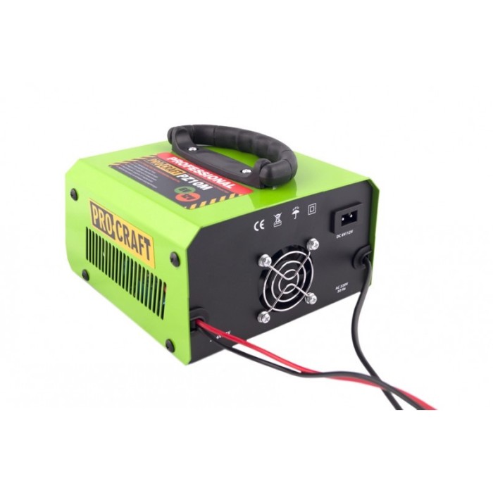 Інверторний зарядний пристрій Proсraft PZ10М, 165 Вт, 6/12 В, струм зарядки 10 А