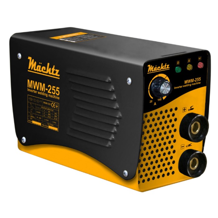 Інверторний зварювальний апарат Machtz MWM-255, 7.1 кВт, зварювальний струм 20-255 А, діаметр електрода 1.6-5.0