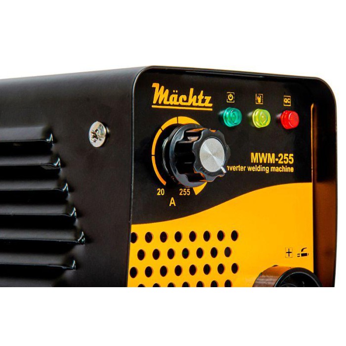 Інверторний зварювальний апарат Machtz MWM-255, 7.1 кВт, зварювальний струм 20-255 А, діаметр електрода 1.6-5.0