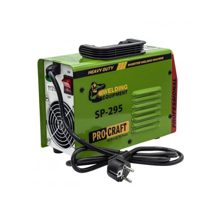Инверторный сварочный аппарат  Procraft SP-295, диапазон тока 20-295 А, электроды 1.6-4.0 мм