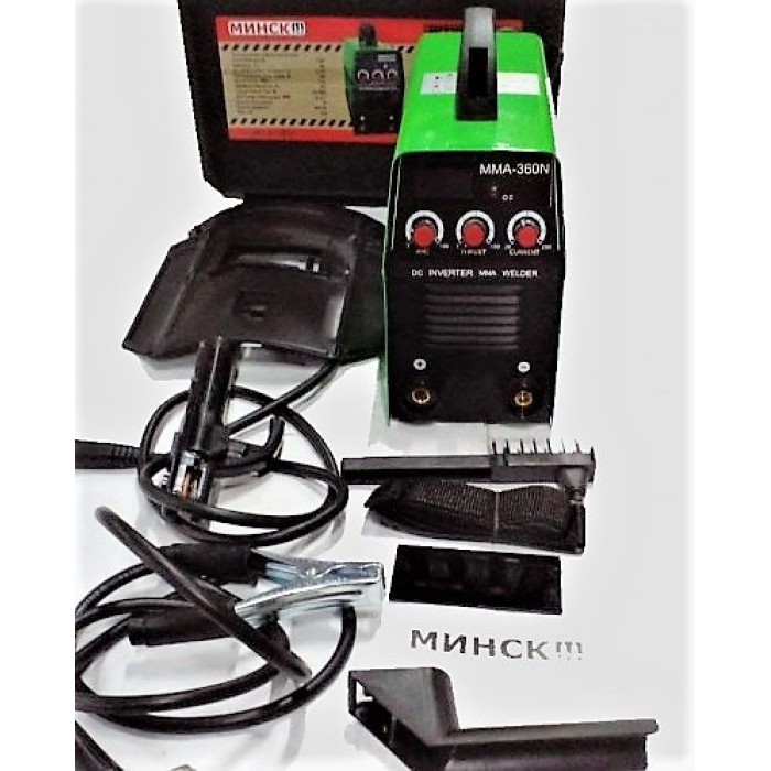 Інверторний зварювальний апарат Мінськ ММА-360 IGBT (в кейсі)