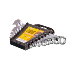 Ключі рожково-накидні MasterTool 71-2108, набір 8 шт (6,8,10,12,13,14,17,19) Ключі рожково-накидні MasterTool 71-2108, набір 8 шт (6,8,10,12,13,14,17,19)