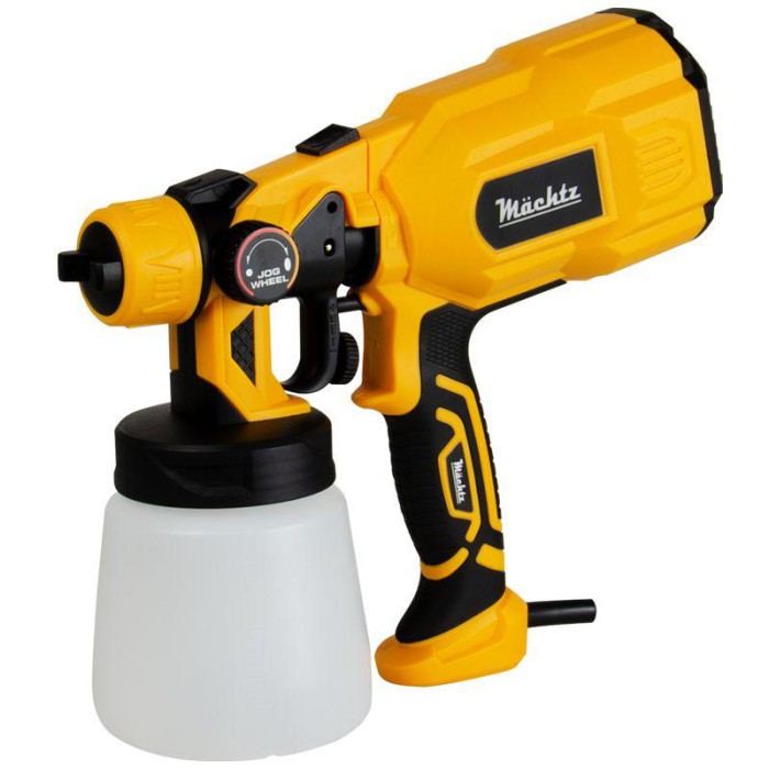 Краскопульт електричний Mächtz MSG-1010, 650 Вт, 100 мл/хв, 2 форсунки, бачок 0,8л Краскопульт електричний Mächtz MSG-1010, 650 Вт, 100 мл/хв, 2 форсунки, бачок 0,8л