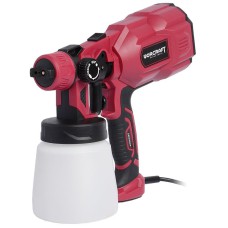 Електричний Краскопульт Worcraft SG06-800, 550 Вт, форсунка 1.8 мм, витрата фарби 0.4 л/хв, бачок