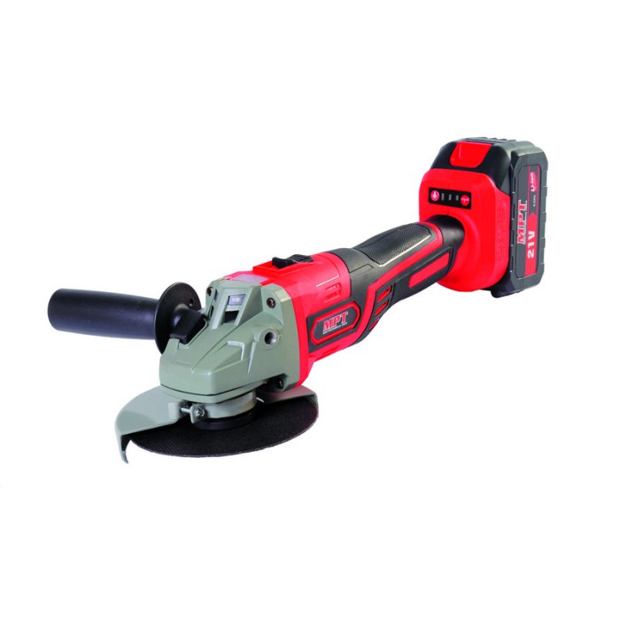 Машина кутошліфувальна акумуляторна MPT MCAG2103.A1, 125 мм., 21 Li-ion, 2 шв., пластиковий кейс