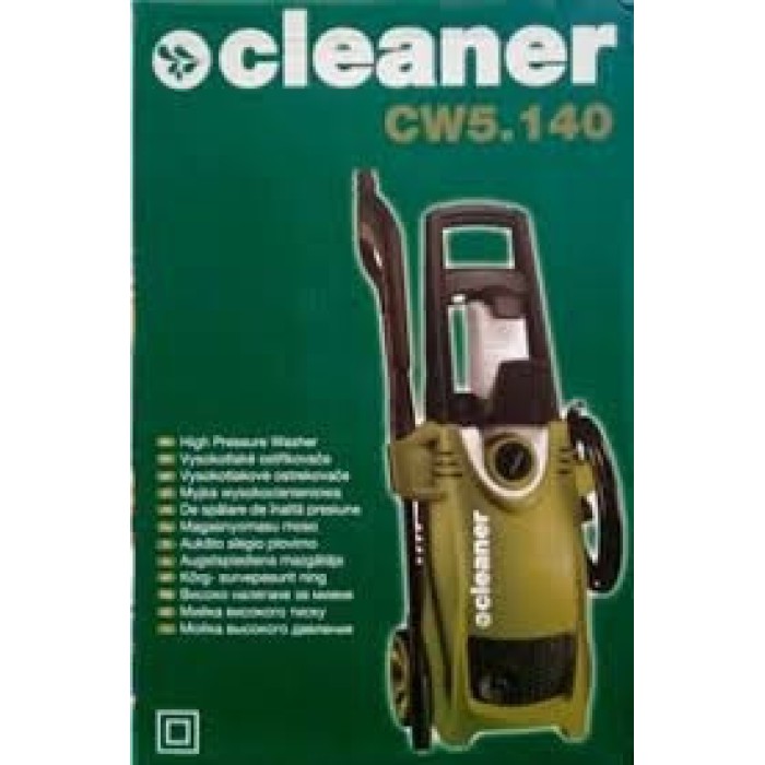Мийка Cleaner CW5 140, 2 металеві помпи, латунні з'єднання, забір води з ємності, 1800 Вт, 140 бар