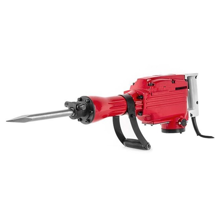 Молоток отбойный INTERTOOL DT-0198, SDS hex 1050 Вт, 1400 удар/мин, 42 Дж, металлический кейс, пика, зубило