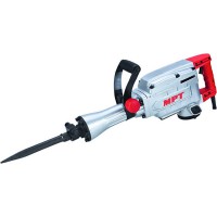 Молоток отбойный MPT MDB65 PROFI, 1500 Вт, 45 Дж, 1400 уд/мин, HEX 30, 2 стамески, мет. кейс