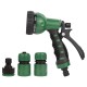 Набір для поливання: пістолет-розпилювач 7-режимний 2 конектори + адаптер (ABS+TPR) GRAD (5012505)