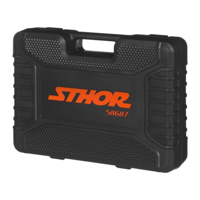 Набір головок торцевих STHOR 58687, 1/2