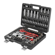 Набор инструментов профессиональный INTERTOOL ET-6109 c 12 гранными головками 1/2" & 1/4", 108ед.