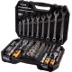 Набор ключей и насадок торцевых MasterTool 78-5182 PROFI, 1/4” - 1/2”, трещотка 72Т, 82 шт, кейс