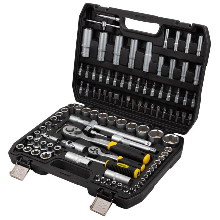 Набір насадок торцевих і біт 1/4