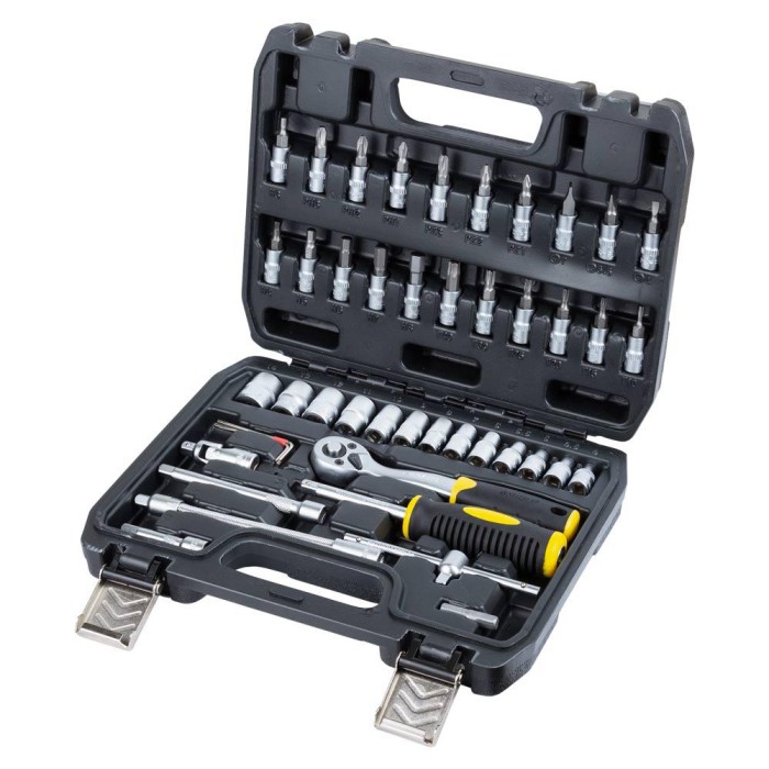 Набір насадок торцевих і біт 1/4