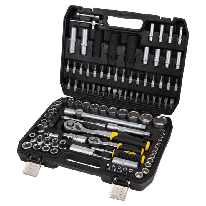 Набір насадок торцевих і біти 1/4