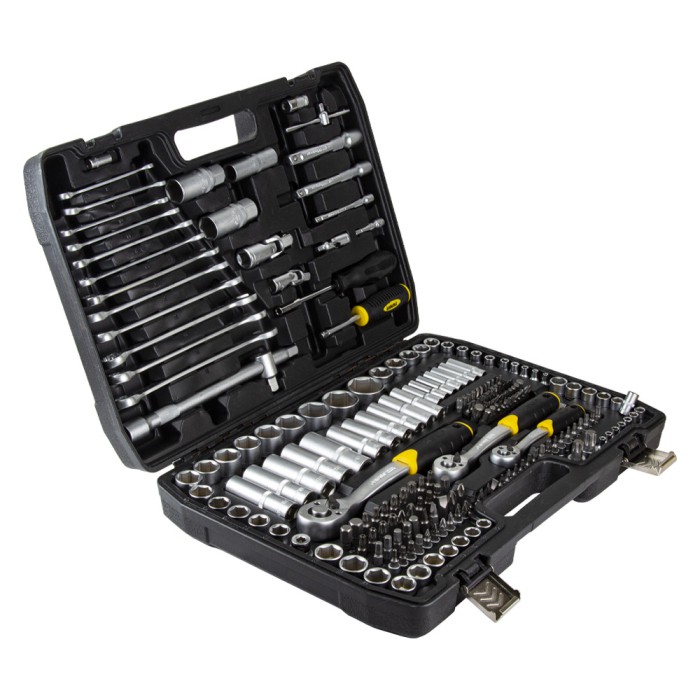 Набір насадок торцевих і біти 1/4