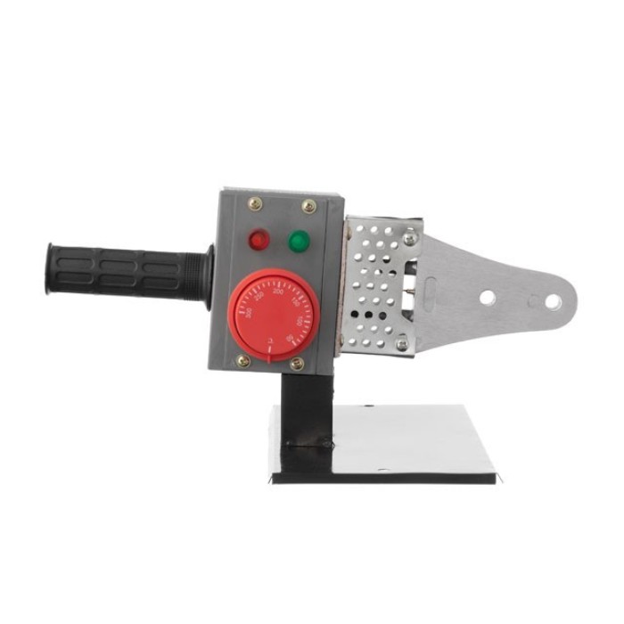 Паяльник для пластикових труб INTERTOOL RT-2110, 850 Вт, 0-300°C, насадки 20-32 мм, металевий кейс