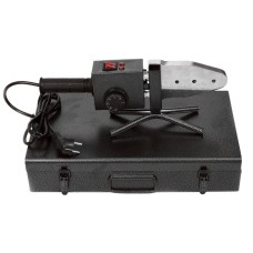 Паяльник для пластикових труб Vorskla ПМЗ 2,4/6, 2400 Вт, Температура 0-300 °З, 6 насадок, металевий кейс