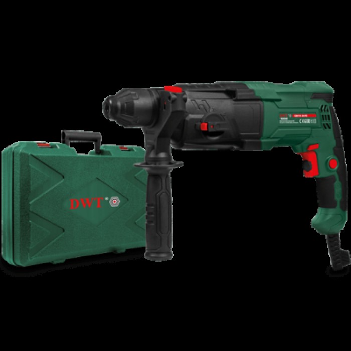 Перфоратор DWT SBH10-26 VB BMC, SDS PLUS, 1050 Вт, 1150 об/хв, 5150 уд/хв, 3,5 Дж, кейс, аксесуар Перфоратор DWT SBH10-26 VB BMC, SDS PLUS, 1050 Вт, 1150 об/хв, 5150 уд/хв, 3,5 Дж, кейс, аксесуар