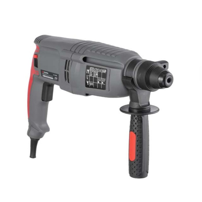 Перфоратор INTERTOOL DT-0180, SDS-plus 850 Вт, 0-900 об/хв, 0-4400 уд/хв, 3 режими, реверс, кейс, аксесуари