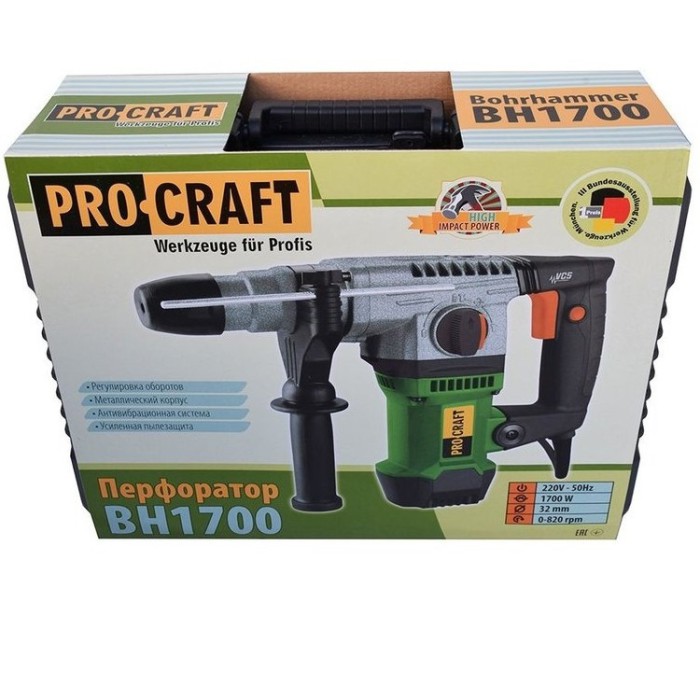 Перфоратор Procraft BH-1700
