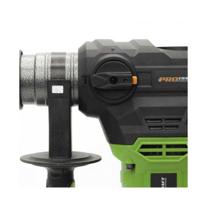Перфоратор Procraft Industrial BH-2100, SDS-plus, 2100 Вт, 6 Дж, 800 об/мин, 3 режима, кейс