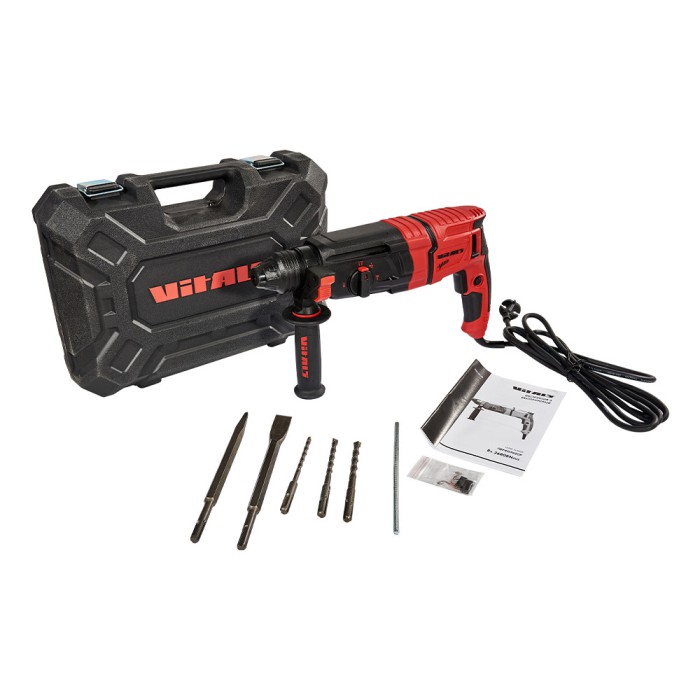 Перфоратор Vitals Master Ra 2680BNavs (800 Вт, 3 Дж, кейс)