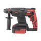 Перфоратор аккумуляторный INTERTOOL WT-0370, бесщеточный двигатель, 20 В, 2 Дж, 0-1250 об/мин, 0-4800 уд/мин