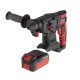 Перфоратор аккумуляторный INTERTOOL WT-0370, бесщеточный двигатель, 20 В, 2 Дж, 0-1250 об/мин, 0-4800 уд/мин