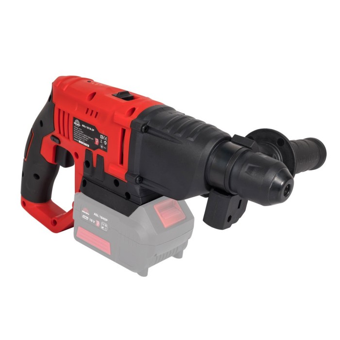 Перфоратор акумуляторний Vitals Master ARa 1618-2P, 18 В, 1000 об/хв, 5000 уд/хв, 1.2 Дж, 2 режими, LED Перфоратор акумуляторний Vitals Master ARa 1618-2P, 18 В, 1000 об/хв, 5000 уд/хв, 1.2 Дж, 2 режими, LED