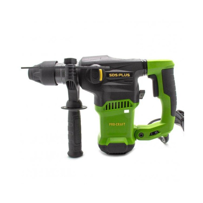 Перфоратор бочковий Procraft BH-2250, SDS+, 1500 Вт, 860 об/хв, 4250 уд/хв, 6 Дж, реєстр. оборотів, кейс