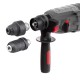 Перфоратор електричний INTERTOOL DT-0186 (1000 Вт, 3.5 Дж, 3 режими, SDS plus, знімний швидкозатискний патрон)