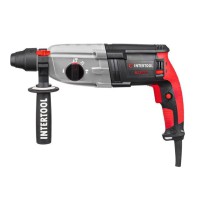 Перфоратор електричний INTERTOOL WT-0172 (1000 Вт, 3.2 Дж, 3 режими, металевий корпус редуктора)
