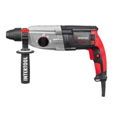 Перфоратор електричний INTERTOOL WT-0172 (1000 Вт, 3.2 Дж, 3 режими, металевий корпус редуктора)