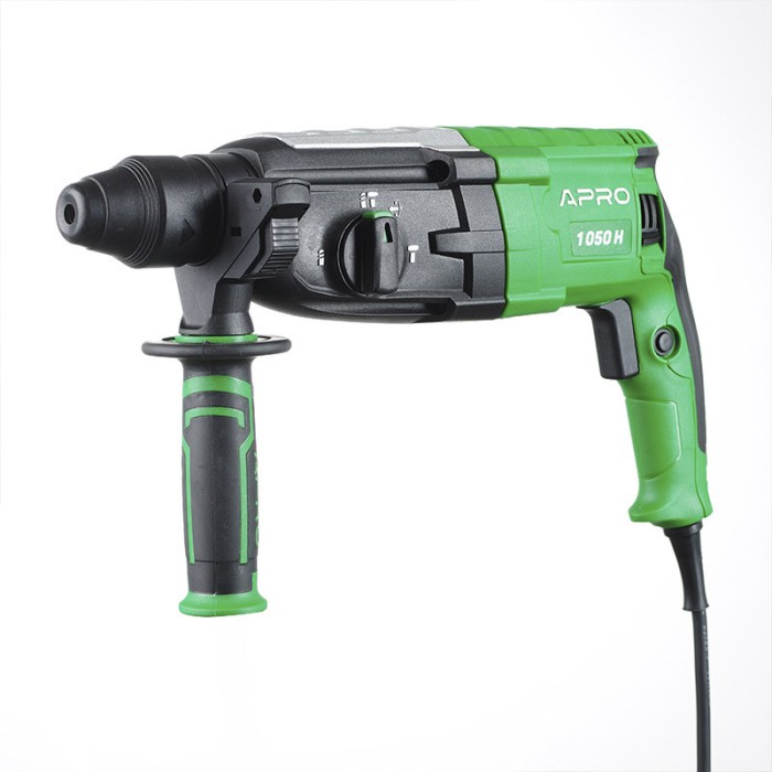 Перфоратор прямой APRO 3,5 Дж, 1050В, SDS+, 1050H, кейс