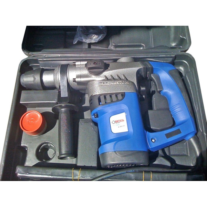 Перфоратор Витязь ПЕ-1600, Sds+, 1600 Вт, 3 режими, 4,2 Дж, 3200 уд/хв, кейс, піка, зубило, бури Перфоратор Витязь ПЕ-1600, Sds+, 1600 Вт, 3 режими, 4,2 Дж, 3200 уд/хв, кейс, піка, зубило, бури